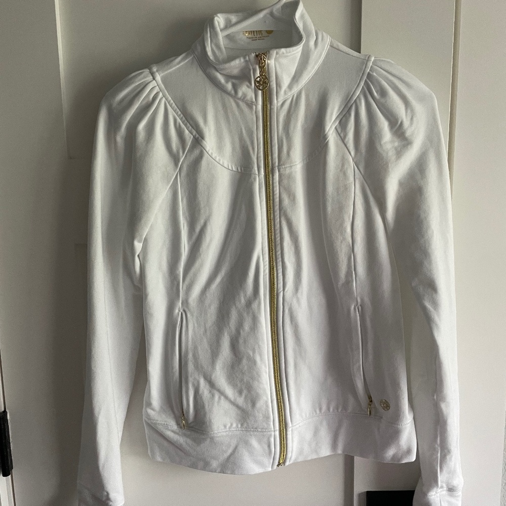 EUC Lilly Pulitzer UPF 50 Luxletic Jordanna Jacket Size XXS